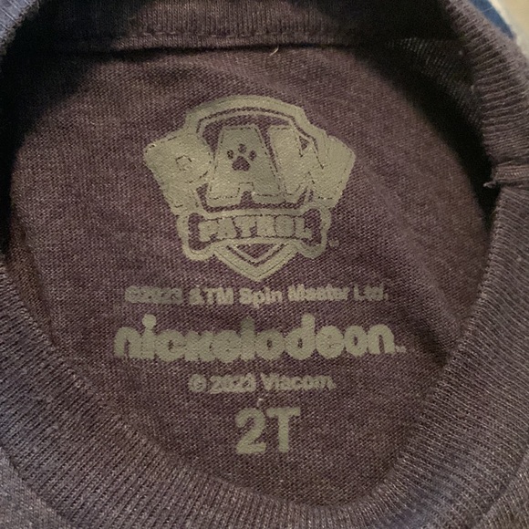 Paw Patrol “I’m Digging Being 2” Rumble Birthday T-Shirt - Picture 2 of 4